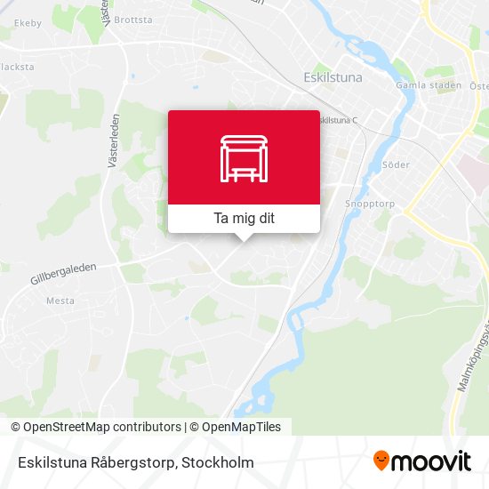 Eskilstuna Råbergstorp karta