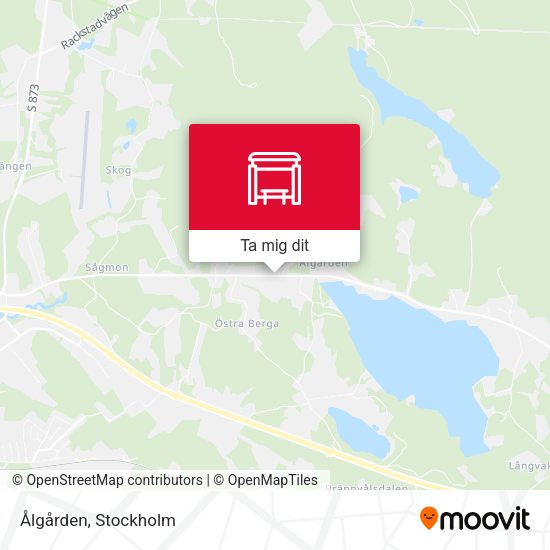 Ålgården karta