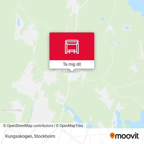 Kungsskogen karta