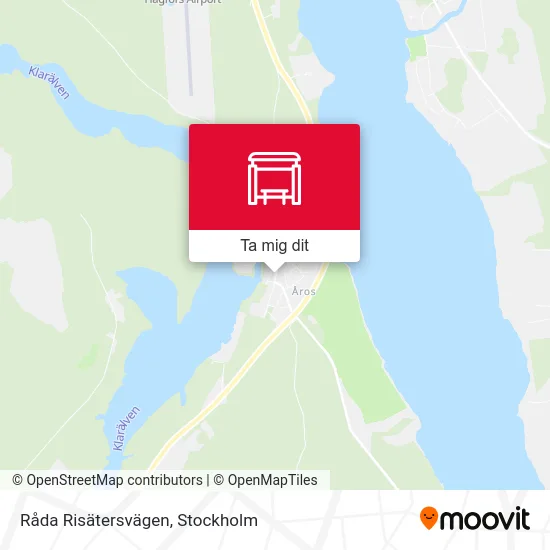 Råda Risätersvägen karta