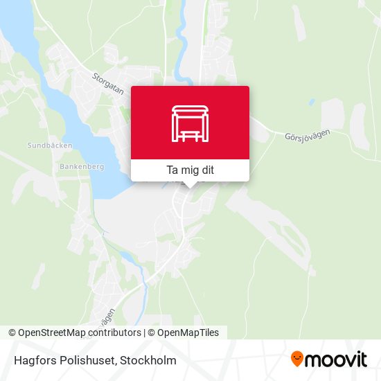 Hagfors Polishuset karta