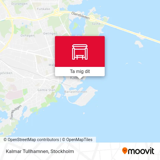 Kalmar Tullhamnen karta