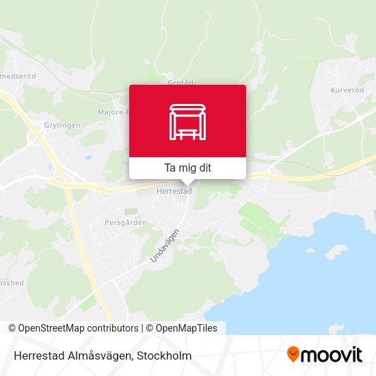 Herrestad Almåsvägen karta