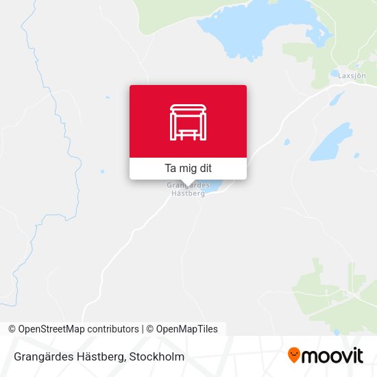 Grangärdes Hästberg karta
