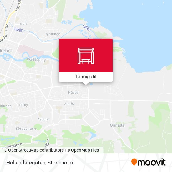 Holländaregatan karta