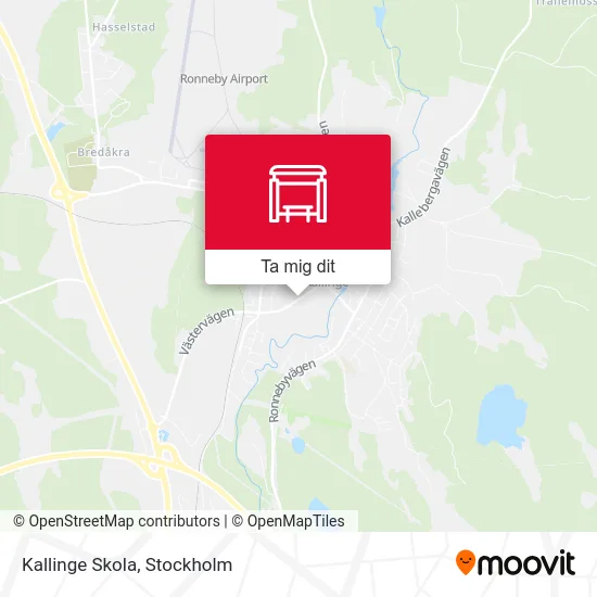 Kallinge Skola karta