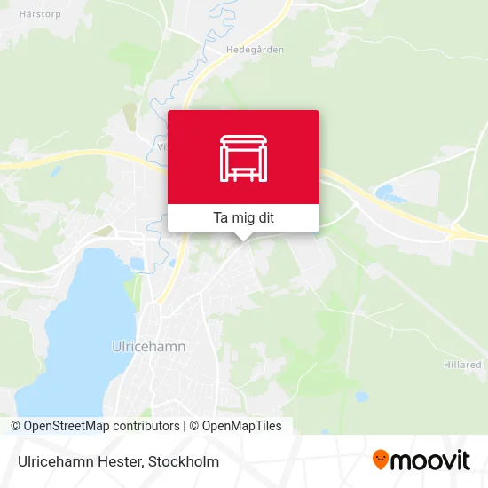Ulricehamn Hester karta