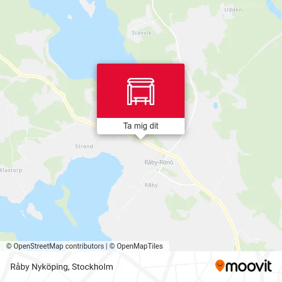 Råby Nyköping karta