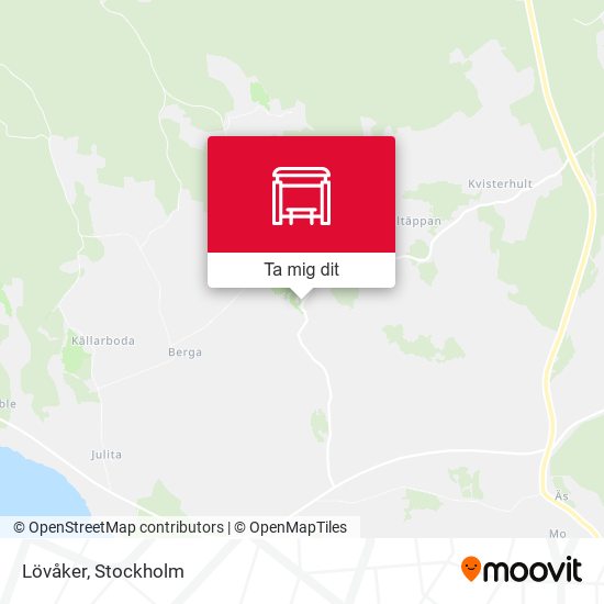 Lövåker karta
