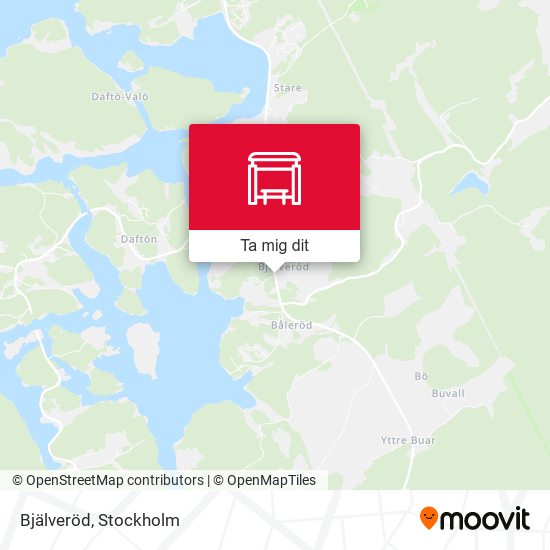 Bjälveröd karta