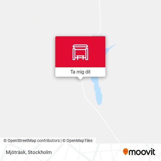 Mjöträsk karta