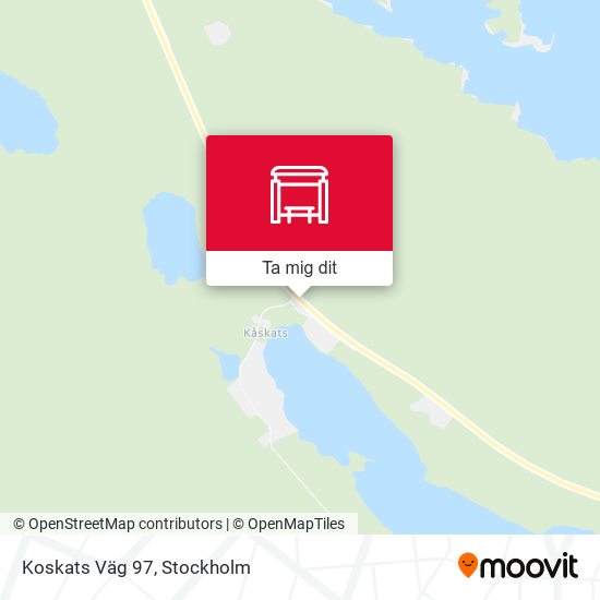 Koskats Väg 97 karta