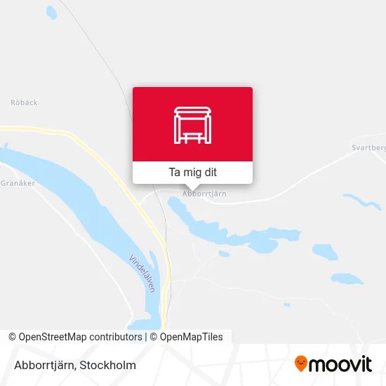 Abborrtjärn karta