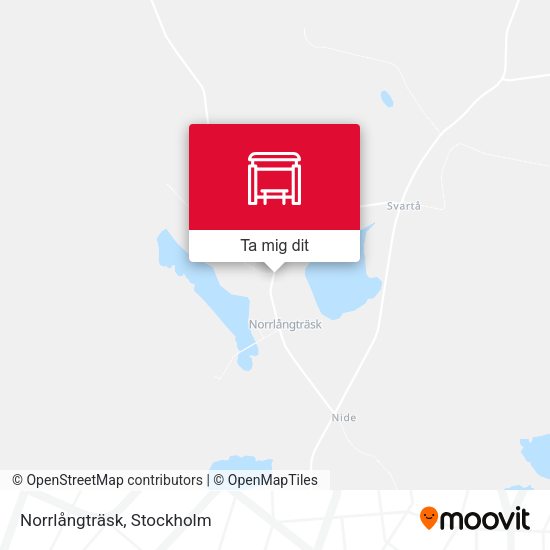 Norrlångträsk karta