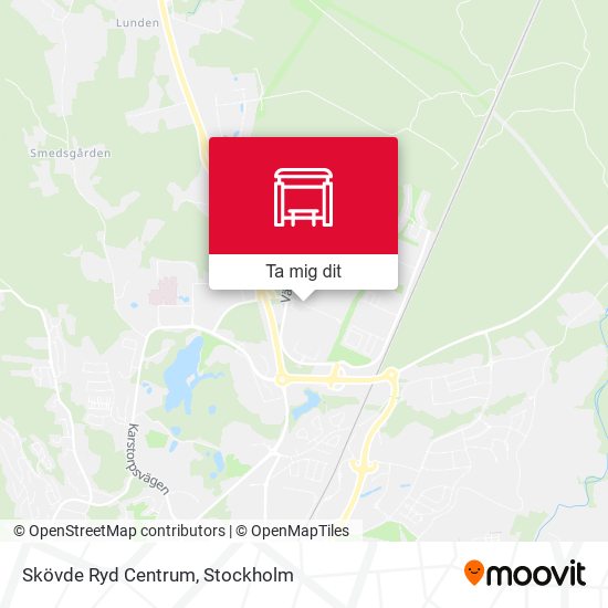 Skövde Ryd Centrum karta