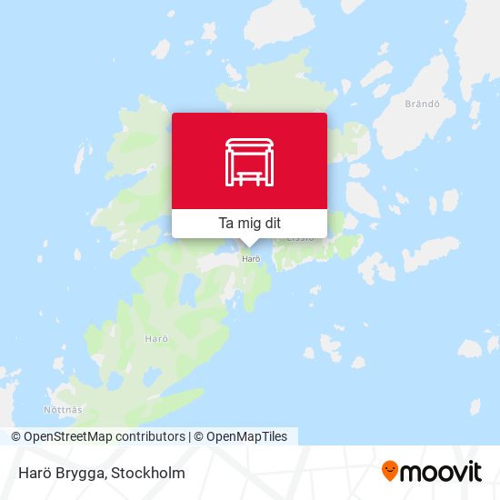 Harö Brygga karta