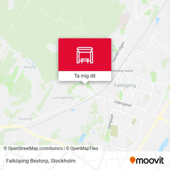 Falköping Bestorp karta