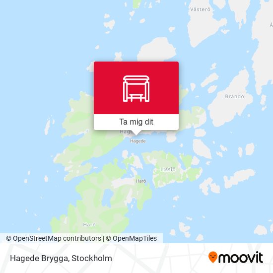 Hagede Brygga karta