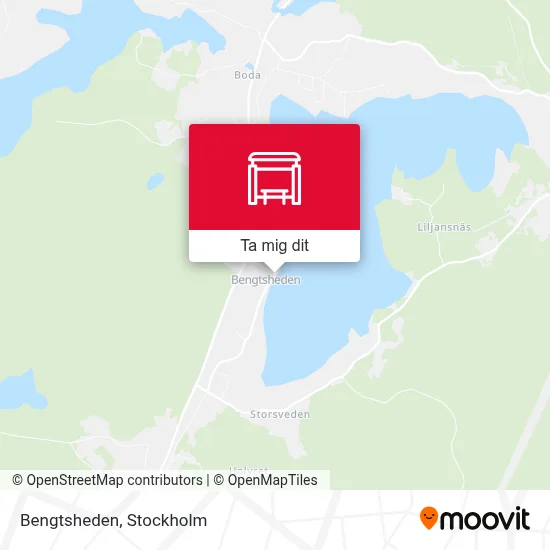 Bengtsheden karta