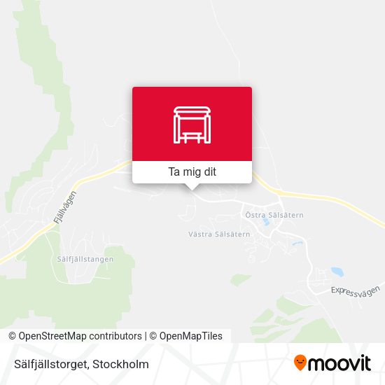 Sälfjällstorget karta
