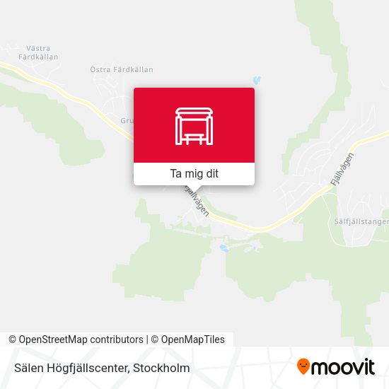 Sälen Högfjällscenter karta