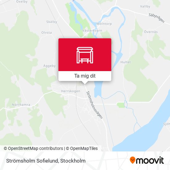 Strömsholm Sofielund karta