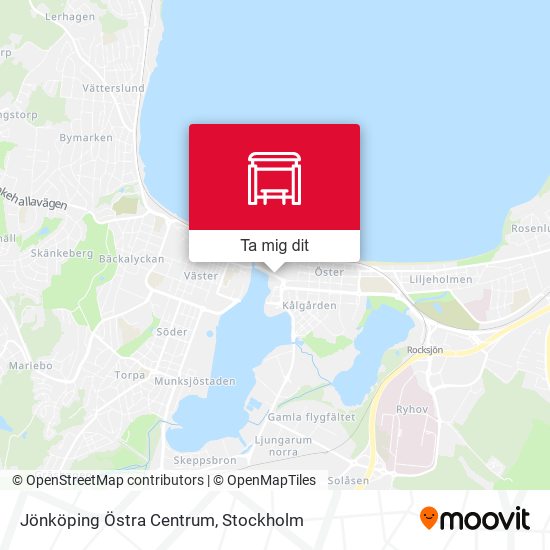 Jönköping Östra Centrum karta