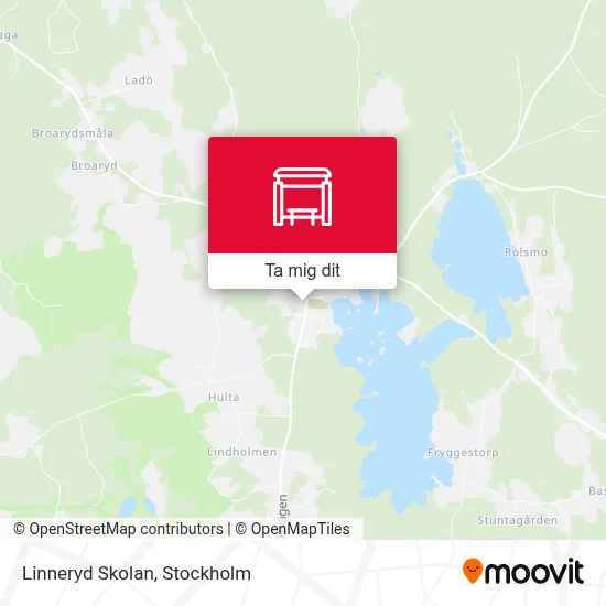 Linneryd Skolan karta
