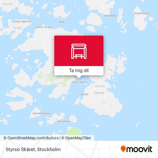 Styrsö Skäret karta
