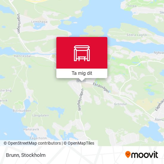 Ingarö Brunn karta