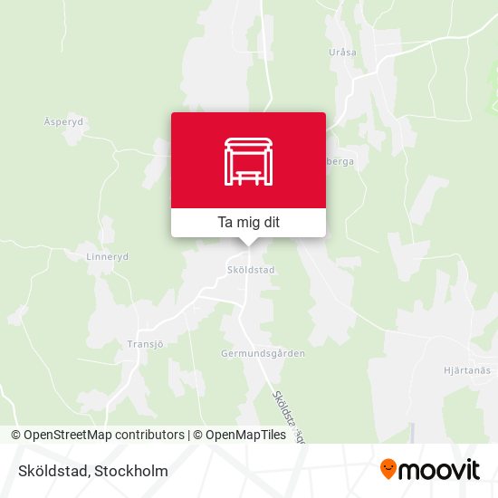 Sköldstad karta