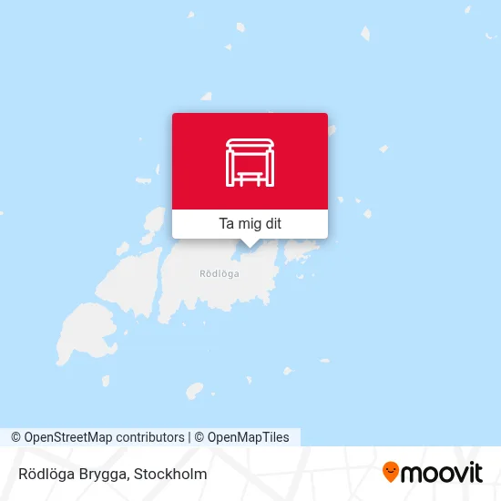 Rödlöga Brygga karta