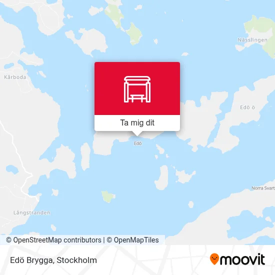 Edö Brygga karta