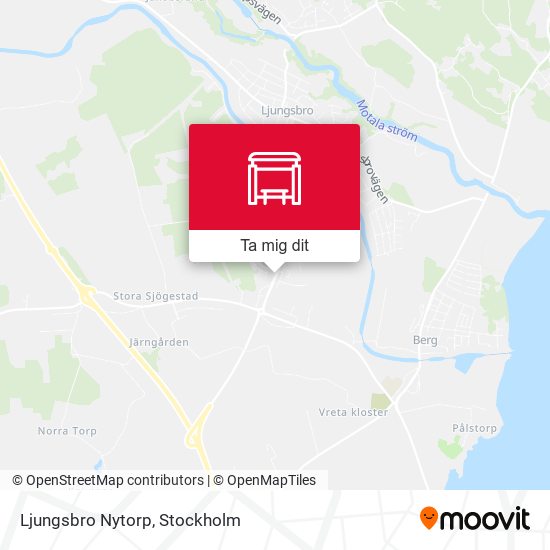 Ljungsbro Nytorp karta