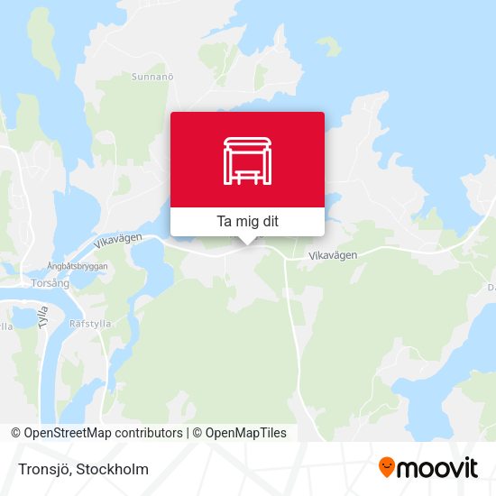 Tronsjö karta