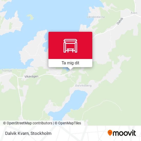 Dalvik Kvarn karta