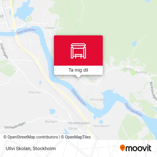 Ullvi Skolan karta