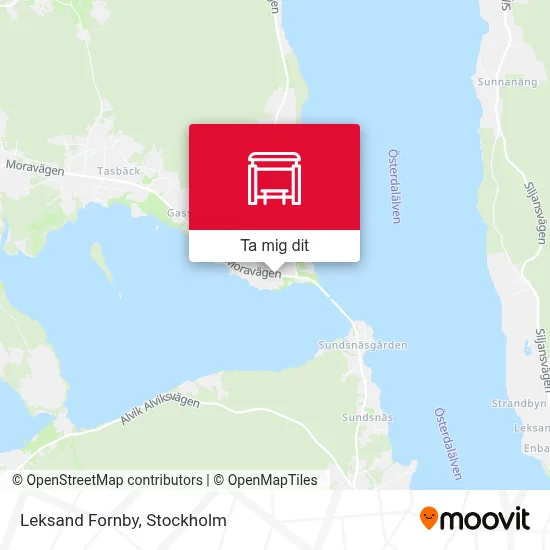 Leksand Fornby karta