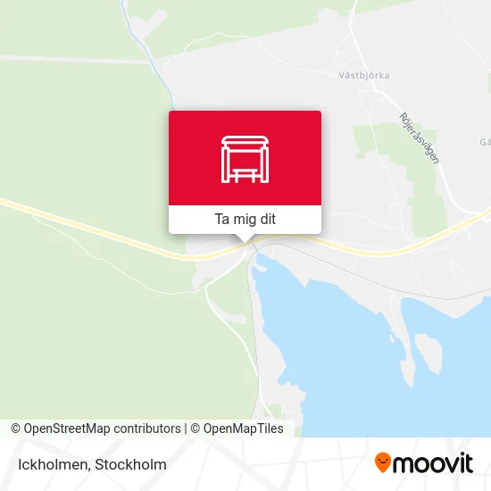 Ickholmen karta