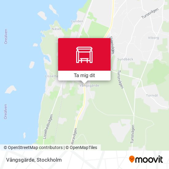 Vångsgärde karta