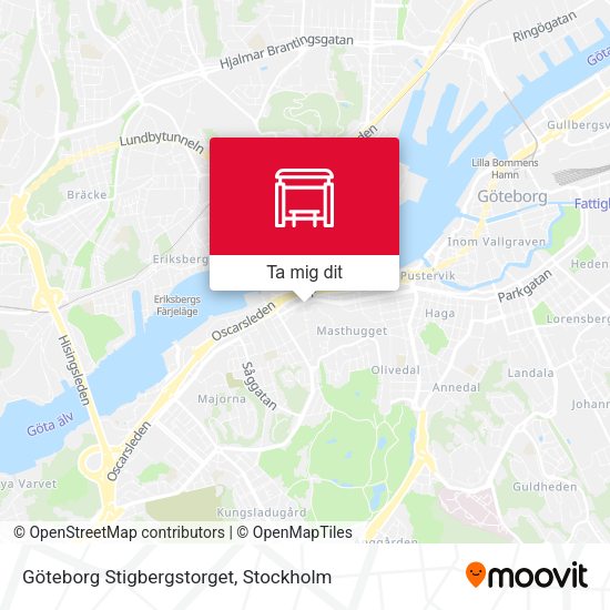 Göteborg Stigbergstorget karta