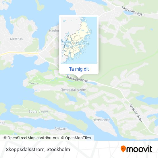 Skeppsdalsström karta