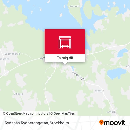 Rydsnäs Rydbergsgatan karta