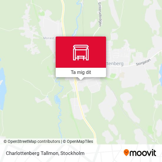 Charlottenberg Tallmon karta