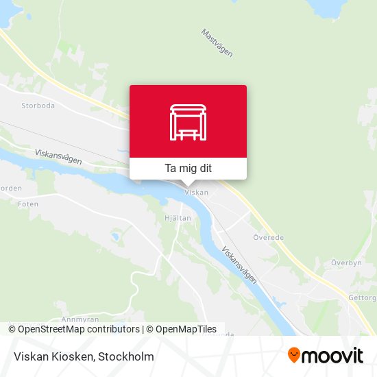 Viskan Kiosken karta