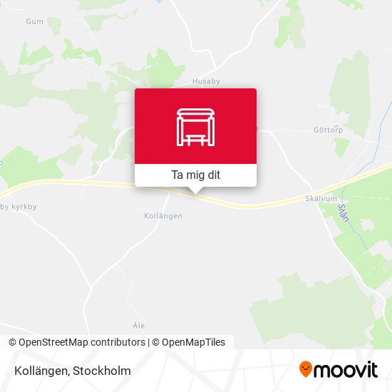 Kollängen karta