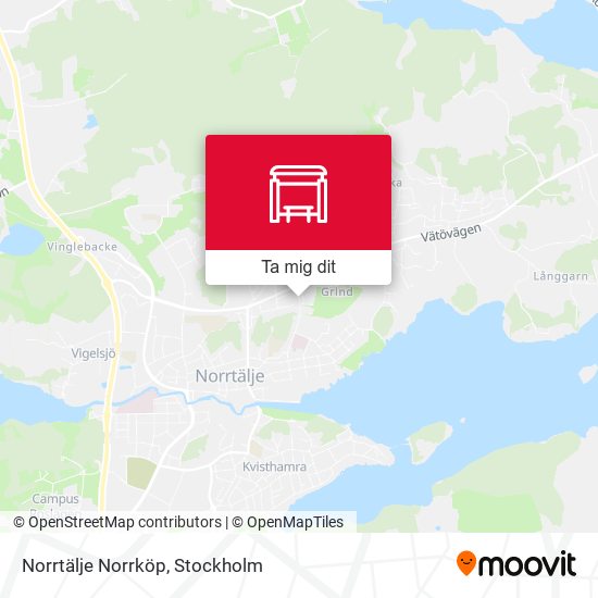 Norrtälje Norrköp karta