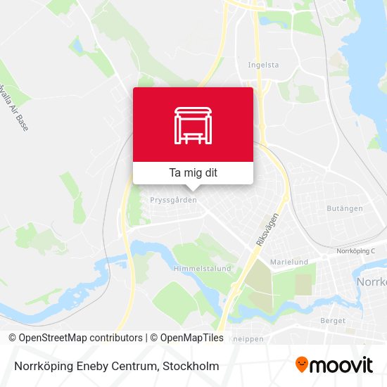 Norrköping Eneby Centrum karta