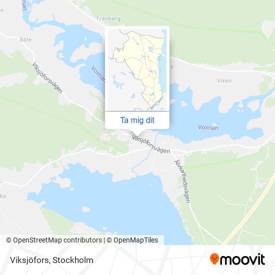 Viksjöfors karta