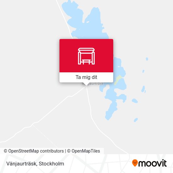 Vänjaurträsk karta